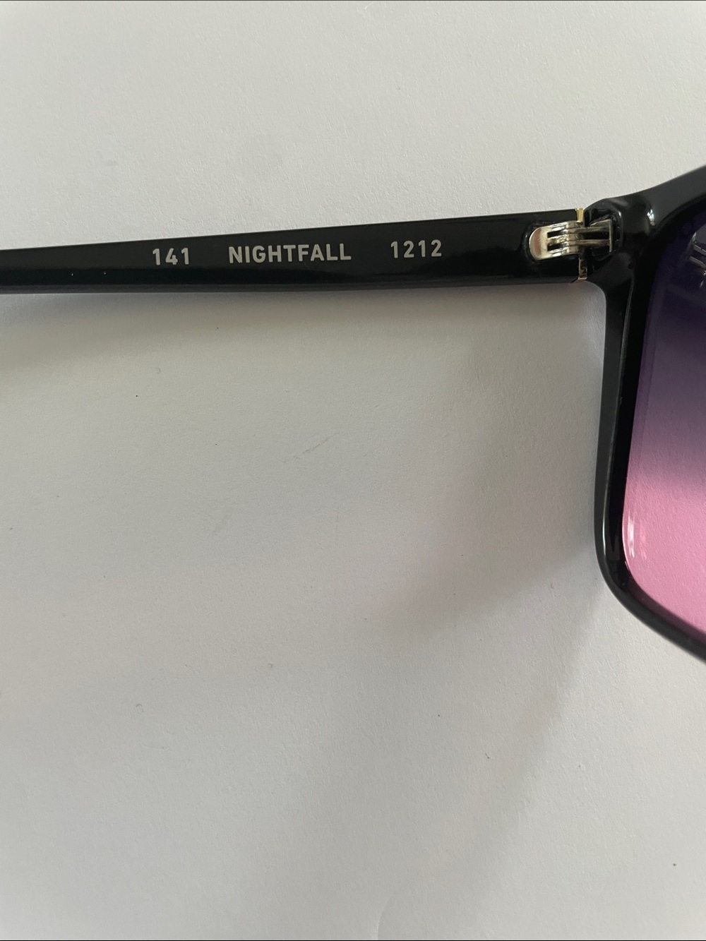 NWT Quay Nightfall Sunglasses Black/Teal Glow Gradient Lenses - Picture 9 of 11